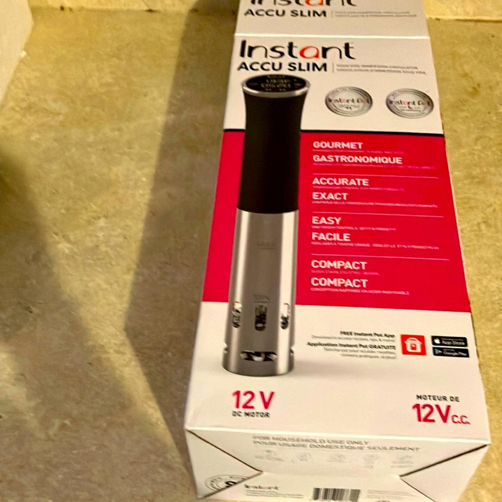 Selling my instapot sous vide I have no use of it.